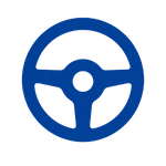 steering wheel icon