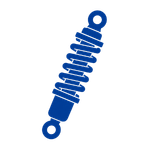 shock absorber/suspension spring icon